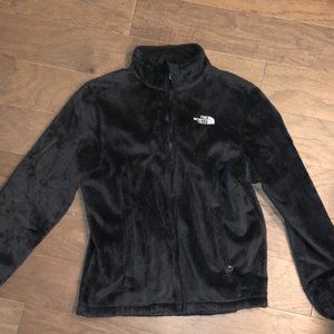 North Face Osito Black Fleece Zip Jacket